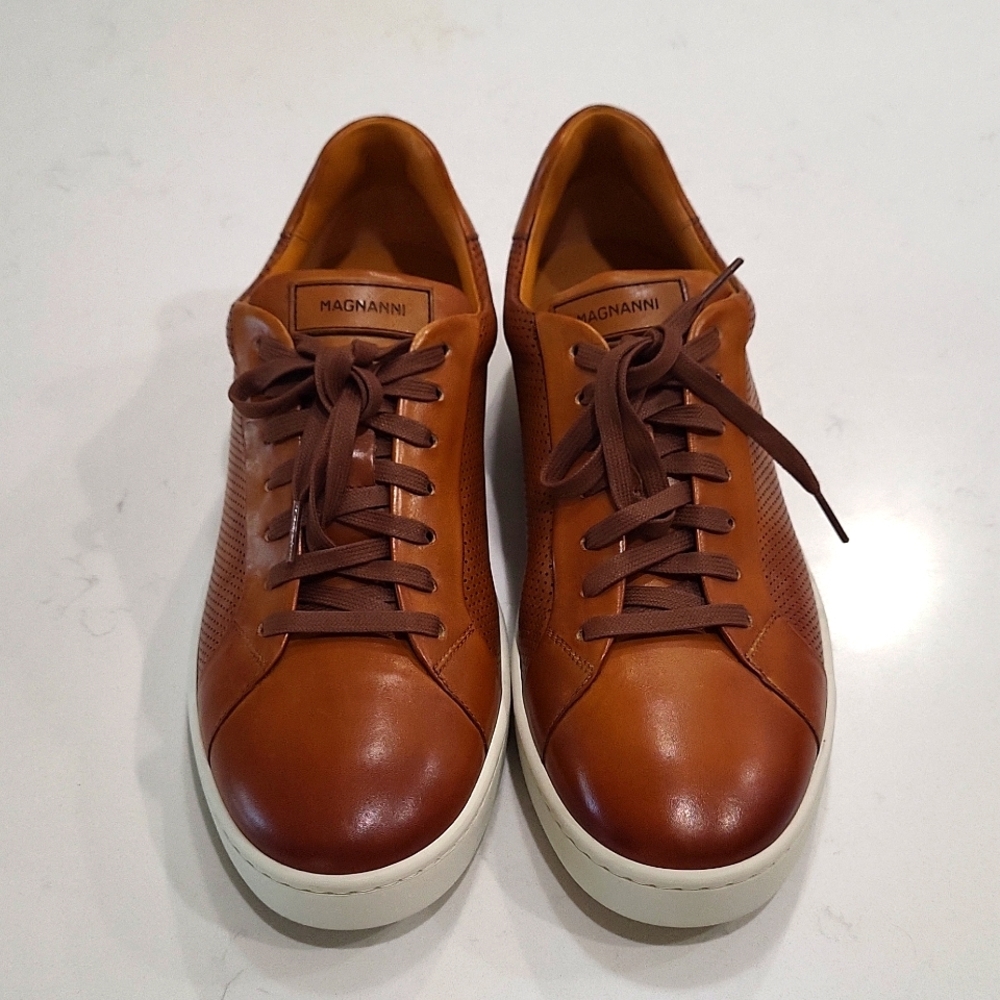 Magnanni LEATHER LOW TRAINERS Magnanni
